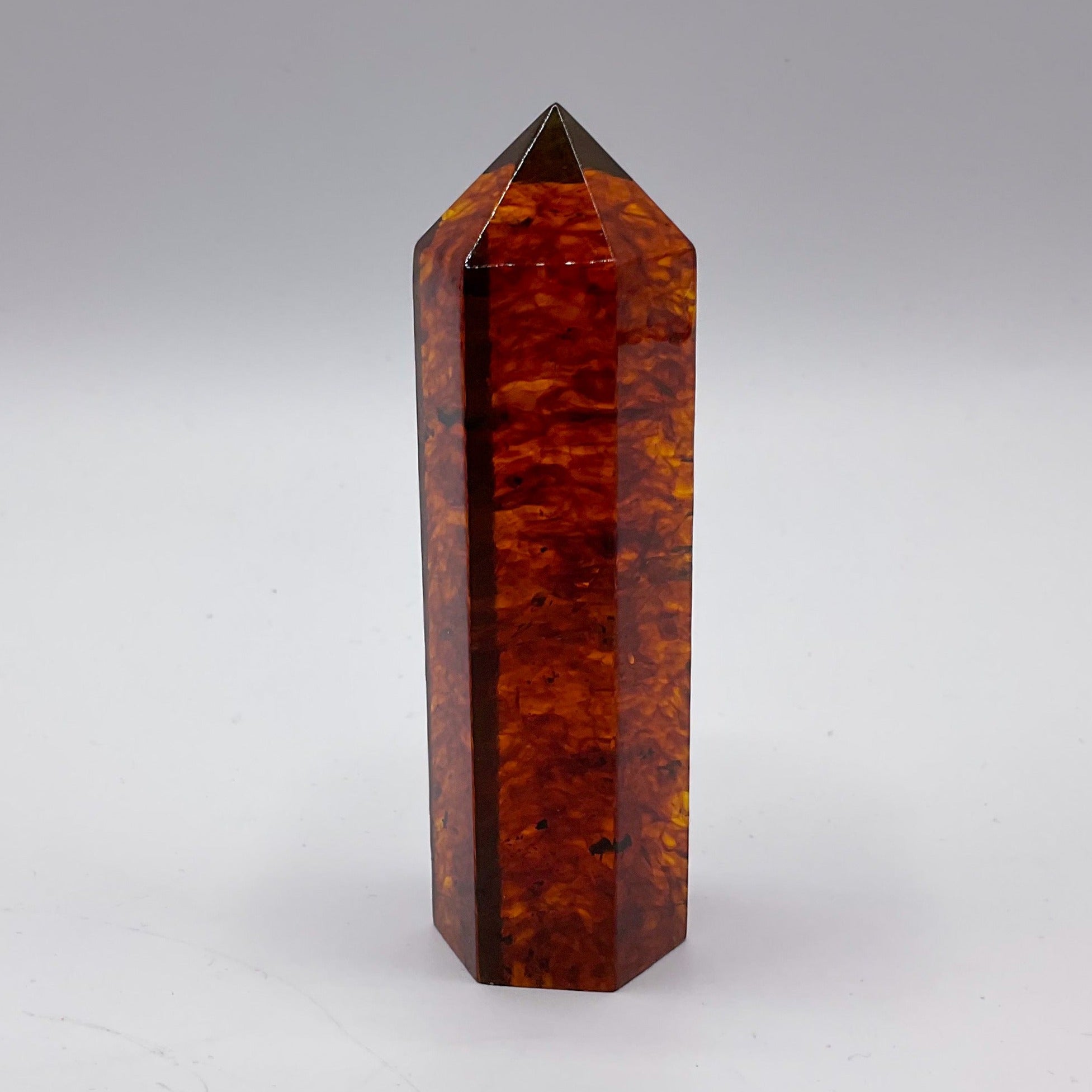 Baltic Amber Pressed Point Tower | 3.5inch | Wholesale