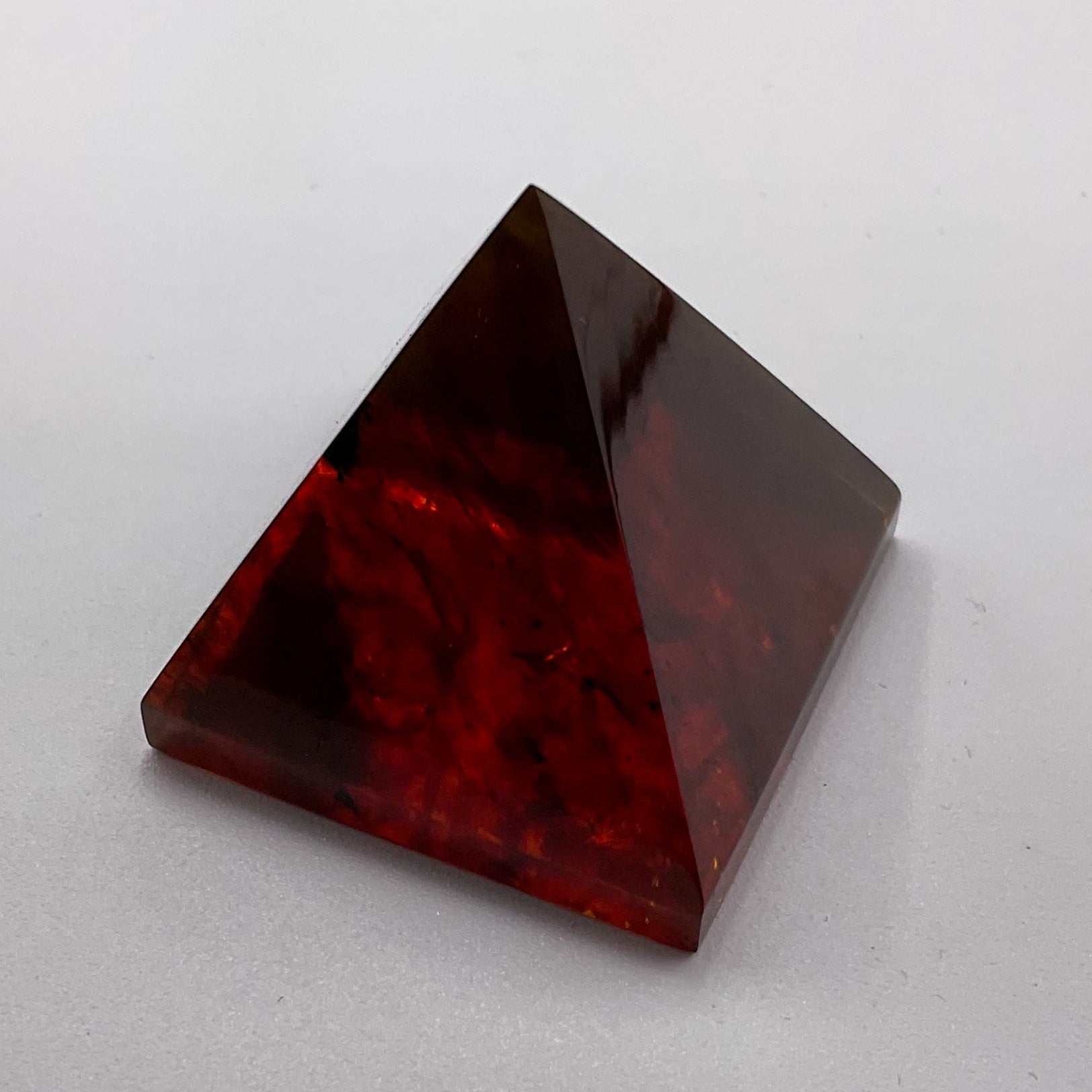 Baltic Amber Pressed Pyramid | 1.25inch | Wholesale