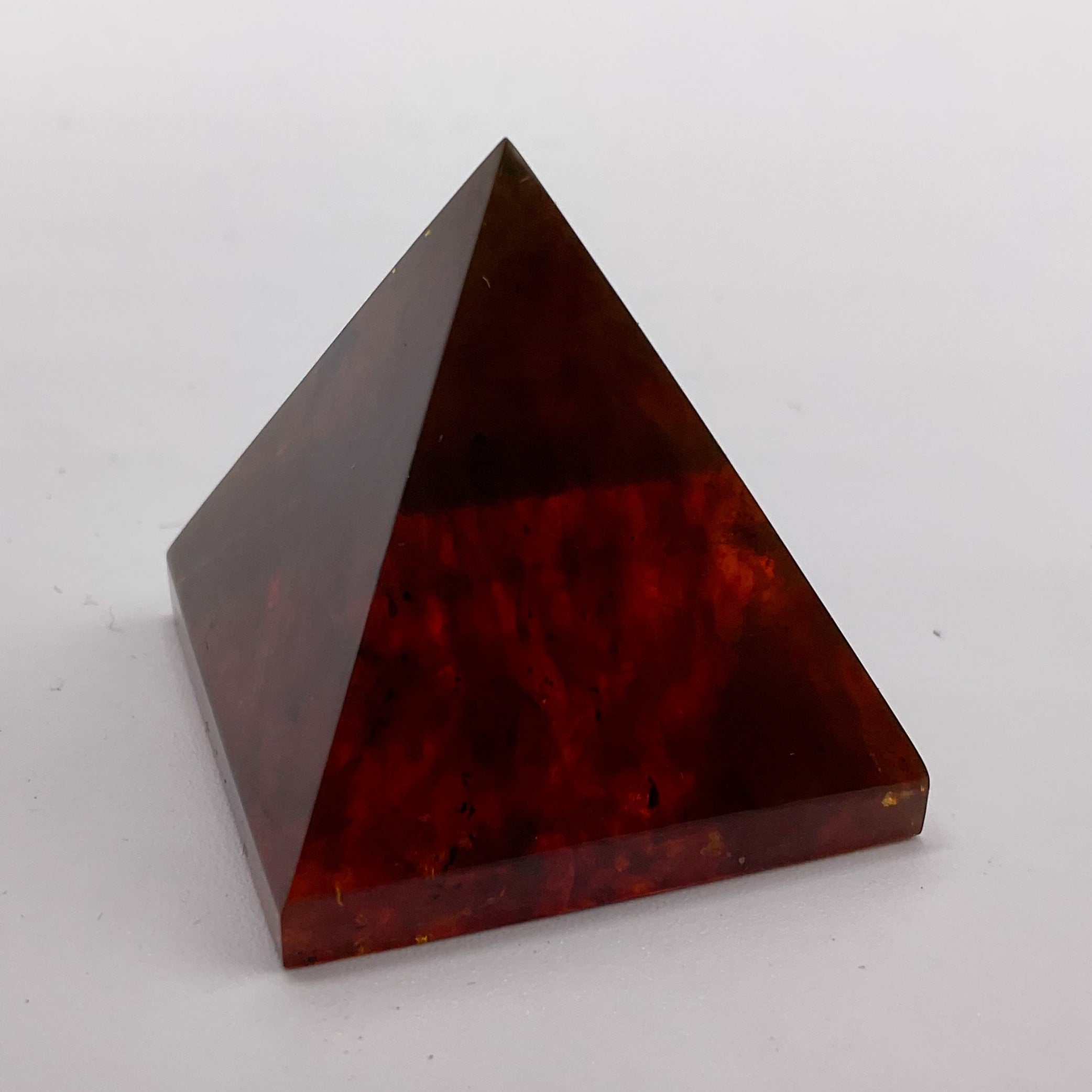 Baltic Amber Pressed Pyramid | 1.25inch | Wholesale